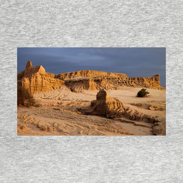 Pinnacles at Sunset, Mungo National Park by Carole-Anne